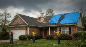 roof wind damage repair