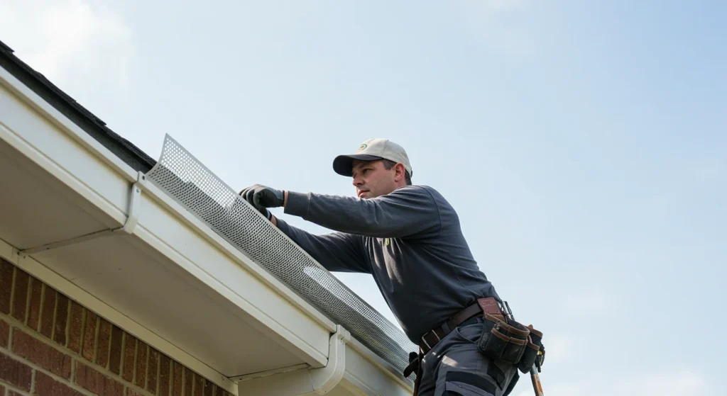 Gutter Guard Installation