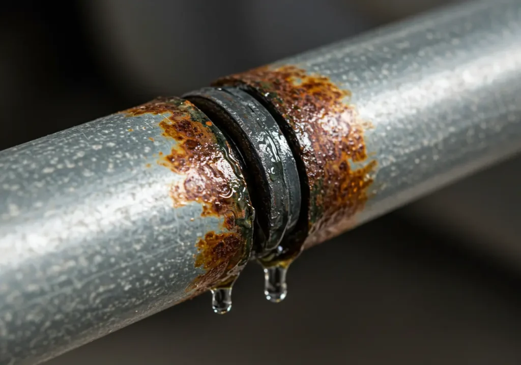 Leaking Joints or Rust Spots