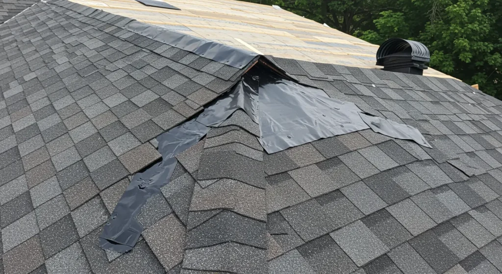 Ridge Cap and Final Flashing