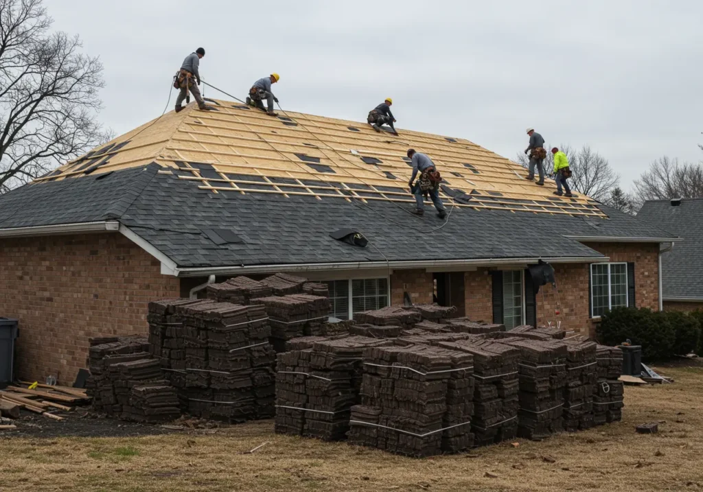 Shingle Roof Installation
