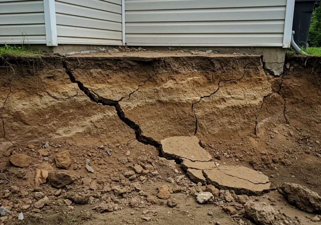 Soil Erosion and Foundation Cracks