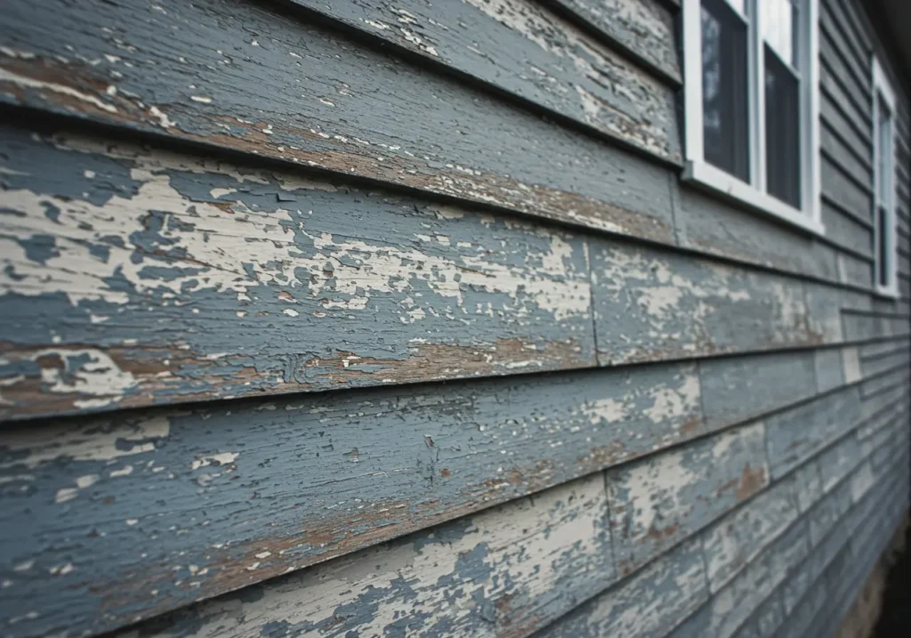 Stained or Peeling Paint on Siding