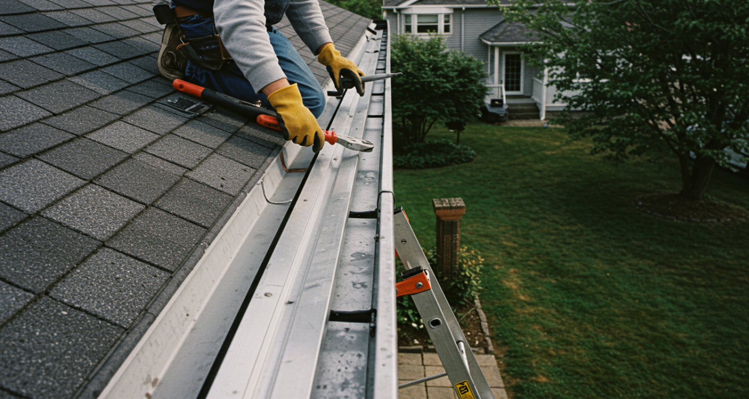 do it yourself gutter installation