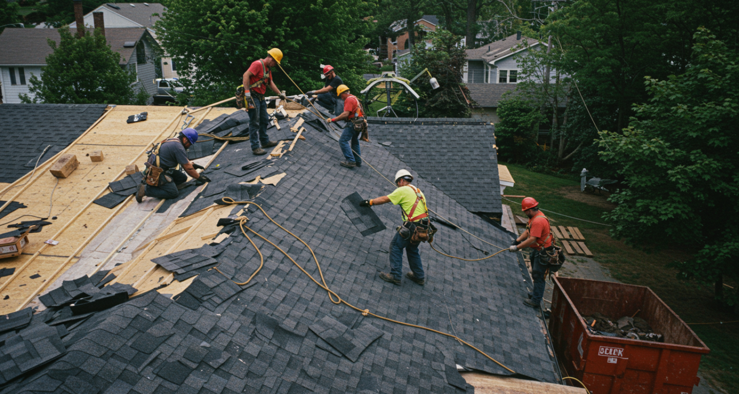 how long does roof replacement take